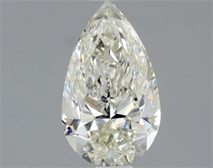 Picture of Natural Diamond 0.90 Carats, Pear with  Cut, K Color, SI2 Clarity and Certified by GIA