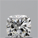 Diamante Natural 0.60 quilates, Del cojín , Color I, claridad SI1 y certificado GIA