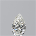 Natural Diamond 0.70 Carats, Pear with  Cut, H Color, VS2 Clarity and Certified by GIA