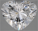 Natural Diamond 2.01 Carats, Heart with  Cut, D Color, VS2 Clarity and Certified by GIA