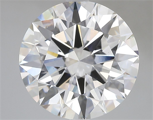 Picture of Lab Grown Diamond 6.05 Carats, Round with Ideal Cut, F Color, VS1 Clarity and Certified by IGI