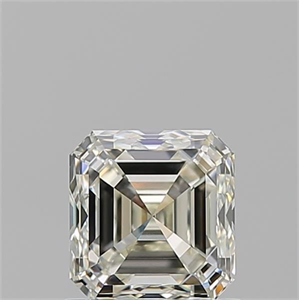 Picture of Natural Diamond 1.01 Carats, Asscher with  Cut, J Color, VVS1 Clarity and Certified by IGI