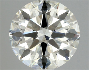 Foto Diamante Natural 1.00 quilates, Redondo , Color K, claridad SI1 y certificado GIA de