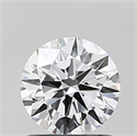 Lab Grown Diamond 0.95 Carats, Round with Ideal Cut, D Color, IF Clarity and Certified by IGI