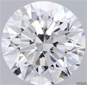 Picture of Natural Diamond 2.75 Carats, Round with Excellent Cut, F Color, SI1 Clarity and Certified by GIA