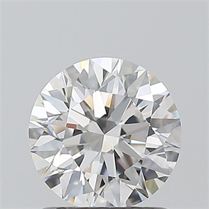 Foto Diamante Natural 1.08 quilates, Redondo , Color F, claridad IF y certificado GIA de