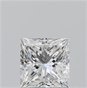 Diamante Natural 0.90 quilates, Princesa , Color G, claridad VVS1 y certificado GIA