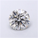 Lab Grown Diamond 1.25 Carats, Round with Ideal Cut, G Color, VS2 Clarity and Certified by IGI