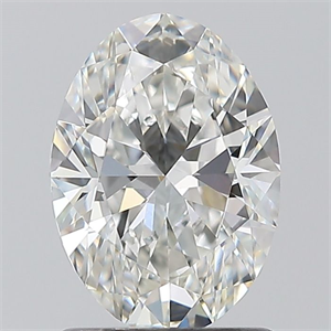 Picture of Natural Diamond 1.20 Carats, Oval with  Cut, G Color, VS1 Clarity and Certified by GIA