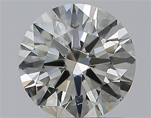 Foto Diamante Natural 0.70 quilates, Redondo , Color J, claridad SI2 y certificado GIA de