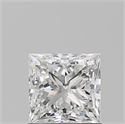 Natural Diamond 1.02 Carats, Princess with  Cut, G Color, VVS2 Clarity and Certified by GIA
