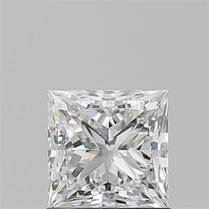 Picture of Natural Diamond 1.02 Carats, Princess with  Cut, G Color, VVS2 Clarity and Certified by GIA