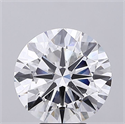 Lab Grown Diamond 6.00 Carats, Round with Ideal Cut, F Color, VS2 Clarity and Certified by IGI