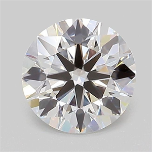 Picture of Lab Grown Diamond 1.27 Carats, Round with Ideal Cut, D Color, VVS2 Clarity and Certified by IGI