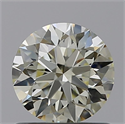 Diamante Natural 0.75 quilates, Redondo , Color N, claridad VS1 y certificado GIA