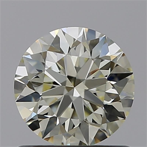 Foto Diamante Natural 0.75 quilates, Redondo , Color N, claridad VS1 y certificado GIA de