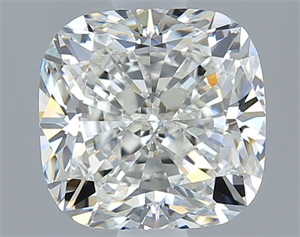 Foto Diamante Natural 1.30 quilates, Del cojín , Color I, claridad VS2 y certificado GIA de