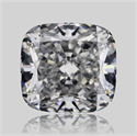 Natural Diamond 0.75 Carats, Cushion with  Cut, D Color, VVS2 Clarity and Certified by GIA
