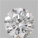 Natural Diamond 0.77 Carats, Round with Excellent Cut, E Color, VS2 Clarity and Certified by GIA