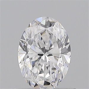 Picture of Natural Diamond 0.70 Carats, Oval with  Cut, D Color, VS2 Clarity and Certified by GIA