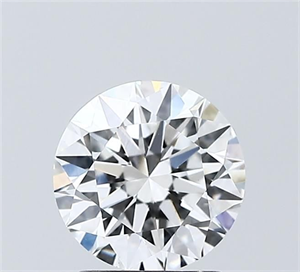 Picture of Lab Grown Diamond 1.50 Carats, Round with Excellent Cut, D Color, VVS2 Clarity and Certified by IGI