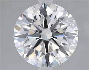Picture of Lab Grown Diamond 2.80 Carats, Round with Excellent Cut, E Color, VVS2 Clarity and Certified by GIA