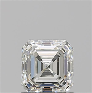 Foto Diamante Natural 1.01 quilates, Asscher , Color I, claridad VS1 y certificado GIA de