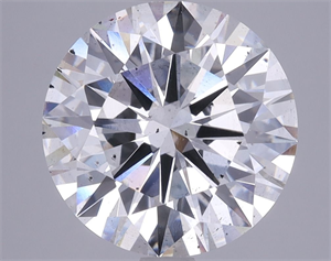 Foto Del inventario de diamantes de laboratorio, 4.59 quilates, Redondo , Color G, claridad SI1 y certificado IGI de