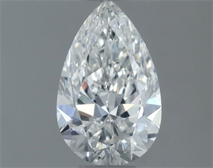 Picture of Natural Diamond 0.71 Carats, Pear with  Cut, G Color, VS2 Clarity and Certified by GIA