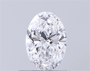 Picture of Natural Diamond 0.50 Carats, Oval with  Cut, D Color, VS2 Clarity and Certified by GIA