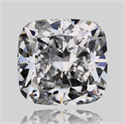Natural Diamond 0.62 Carats, Cushion with  Cut, D Color, VS2 Clarity and Certified by GIA