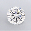 Del inventario de diamantes de laboratorio, 3.71 quilates, Redondo , Color E, claridad VVS2 y certificado GIA