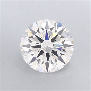 Picture of Lab Grown Diamond 3.71 Carats, Round with Excellent Cut, E Color, VVS2 Clarity and Certified by GIA