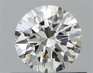 Foto Diamante Natural 0.50 quilates, Redondo , Color G, claridad VS2 y certificado GIA de