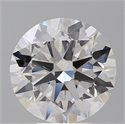 Lab Grown Diamond 5.41 Carats, Round with Excellent Cut, F Color, VS1 Clarity and Certified by IGI