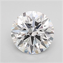 Lab Grown Diamond 1.02 Carats, Round with Ideal Cut, D Color, VVS2 Clarity and Certified by IGI