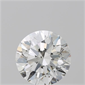 Natural Diamond 2.02 Carats, Round with Excellent Cut, J Color, SI1 Clarity and Certified by GIA