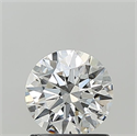 Lab Grown Diamond 1.06 Carats, Round with Ideal Cut, E Color, VS1 Clarity and Certified by IGI