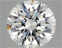 Diamante Natural 2.04 quilates, Redondo , Color E, claridad VVS1 y certificado GIA
