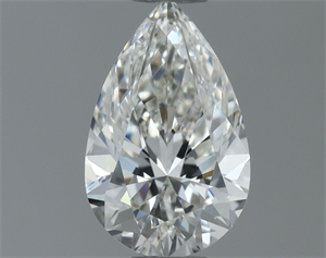 Picture of Natural Diamond 0.70 Carats, Pear with  Cut, H Color, VVS1 Clarity and Certified by IGI