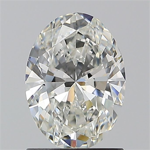 Picture of Natural Diamond 1.20 Carats, Oval with  Cut, H Color, VS2 Clarity and Certified by GIA