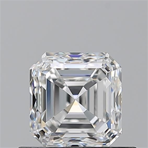 Picture of Natural Diamond 0.70 Carats, Asscher with  Cut, G Color, VVS2 Clarity and Certified by GIA