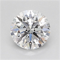 Lab Grown Diamond 1.01 Carats, Round with Excellent Cut, D Color, VVS2 Clarity and Certified by IGI