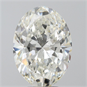 Diamante Natural 5.01 quilates, Ovalado , Color I, claridad VS2 y certificado GIA