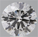 Del inventario de diamantes de laboratorio, 6.10 quilates, Redondo , Color E, claridad VVS2 y certificado IGI