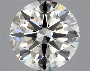 Picture of Natural Diamond 3.01 Carats, Round with Excellent Cut, H Color, VVS2 Clarity and Certified by GIA