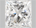 Natural Diamond 1.01 Carats, Princess with  Cut, G Color, I1 Clarity and Certified by GIA