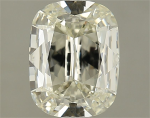 Foto Diamante Natural 1.50 quilates, Del cojín , Color L, claridad VVS2 y certificado GIA de