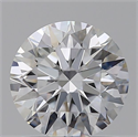 Lab Grown Diamond 1.03 Carats, Round with Ideal Cut, D Color, VVS1 Clarity and Certified by IGI