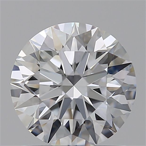 Picture of Lab Grown Diamond 1.03 Carats, Round with Ideal Cut, D Color, VVS1 Clarity and Certified by IGI